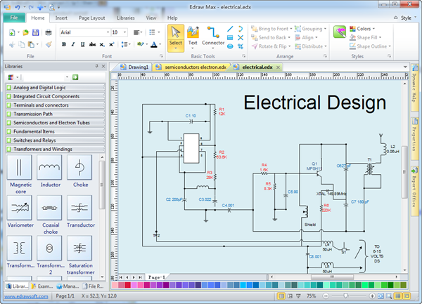 free wiring diagram software